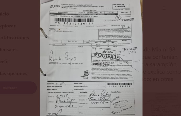 Pruebas desmienten a los detractores que decían que las vacunas AstraZeneca estaban desde hace semanas en el país pruebas-desmienten-a-los-detractores-que-decian-que-las-vacunas-astrazeneca-estaban-desde-hace-semanas-en-el-pais
